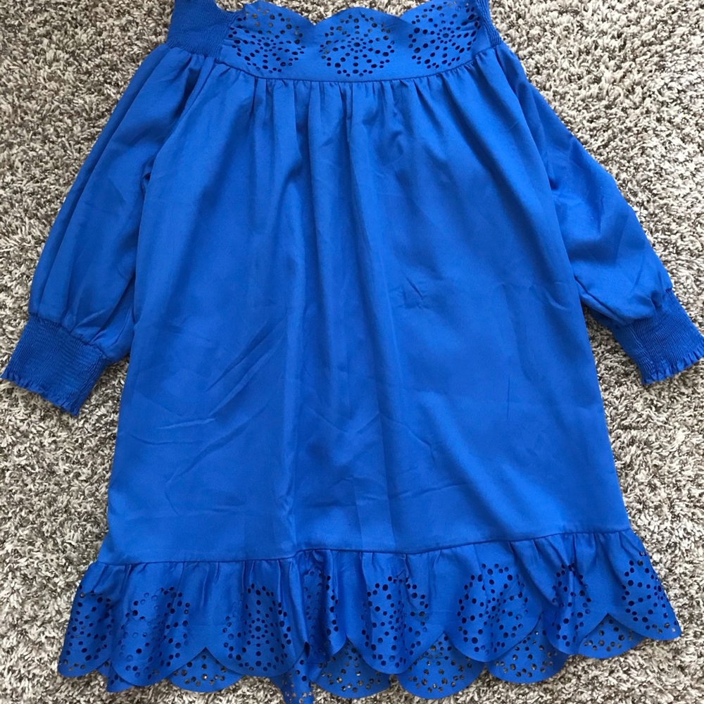 scalloped dress